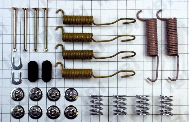 1987 Jeep Cherokee Drum Brake Hardware Kit Rear Carlson H7149 image 1 of 1