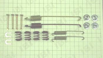 1991 Mercury Sable Drum Brake Hardware Kit Rear Carlson H7286 image 1 of 1