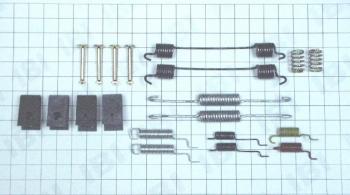1995 Mercury Tracer Drum Brake Hardware Kit Rear Carlson H7290 image 1 of 1