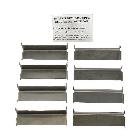 1996 Chevrolet P6000 Disc Brake Caliper Abutment Service Kit Front Carlson H8205 image 1 of 1