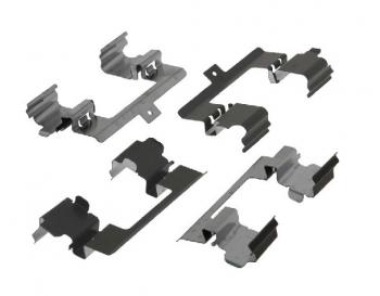 2011 Acura MDX Disc Brake Caliper Abutment Service Kit