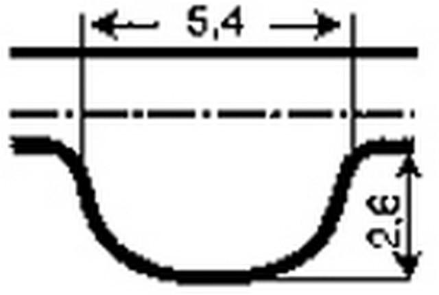 2000 Volkswagen Jetta Engine Timing Belt Continental TB321 image 1 of 1