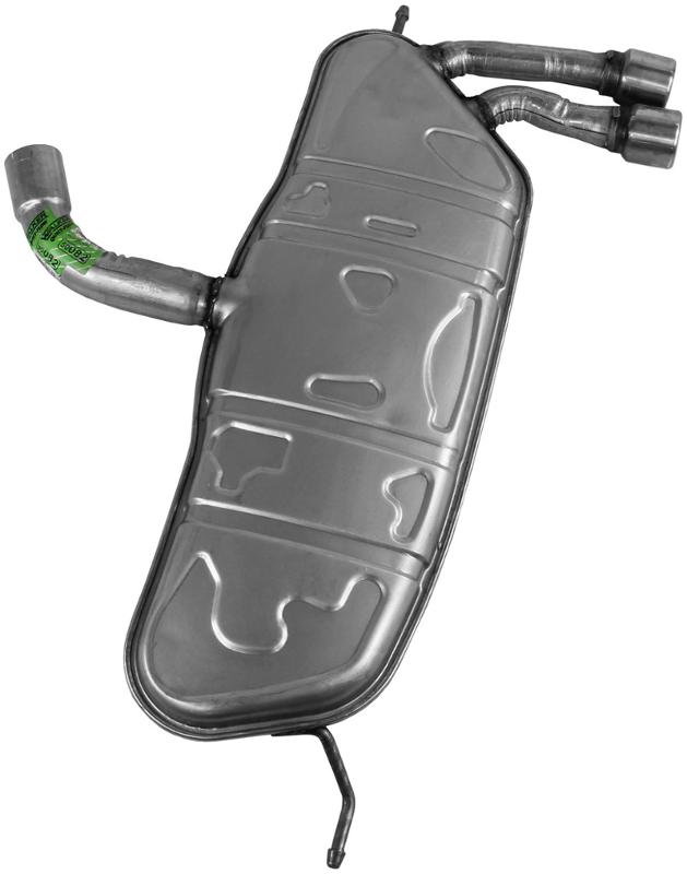 2009 Volkswagen GTI Exhaust Muffler Assembly