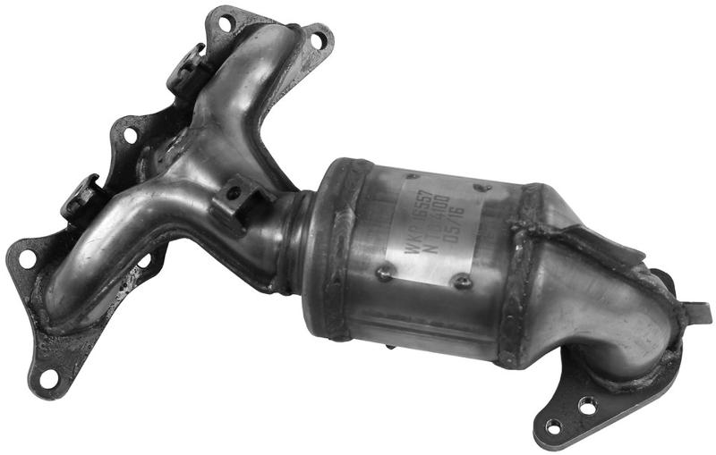 2008 Mitsubishi Endeavor Exhaust Manifold with Integrated Catalytic Converter Front Walker Exhaust 16557 image 1 of 1