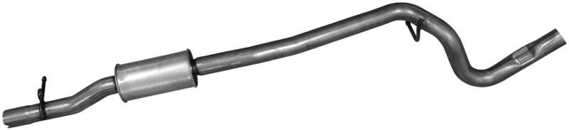 2017 Jeep Wrangler Exhaust Resonator and Pipe Assembly