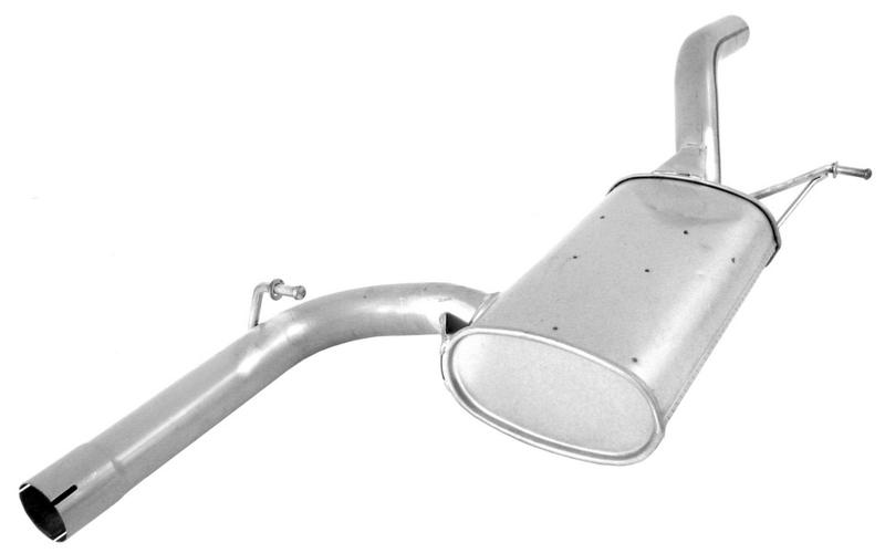 2013 Volkswagen CC Exhaust Resonator and Pipe Assembly