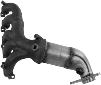 2008 Chevrolet Colorado Exhaust Manifold with Integrated Catalytic Converter