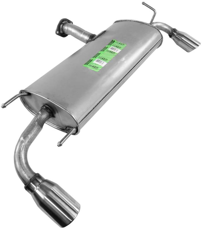 2008 Nissan Altima Exhaust Muffler Assembly Walker Exhaust 50487 image 1 of 1