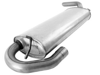 2008 Pontiac Torrent Exhaust Muffler Assembly