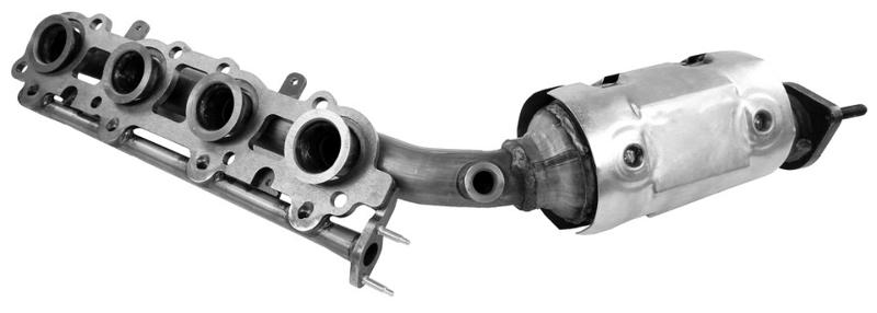 2009 Toyota 4Runner Exhaust Manifold with Integrated Catalytic Converter Left Walker Exhaust 16518 image 1 of 1
