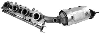 2008 Lexus GX470 Exhaust Manifold with Integrated Catalytic Converter