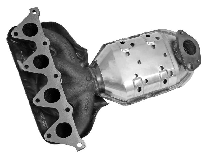 2010 Hyundai Accent Exhaust Manifold with Integrated Catalytic Converter Front Walker Exhaust 16514 image 1 of 1