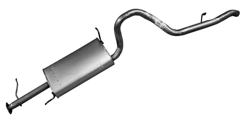 2004 Chevrolet Tracker Exhaust Muffler