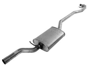 2009 Lincoln MKX Exhaust Resonator and Pipe Assembly