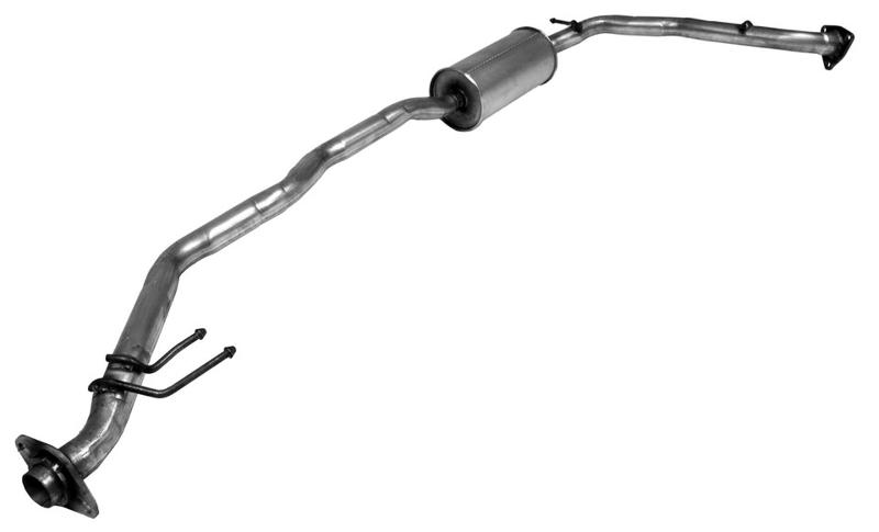 2008 Honda Fit Exhaust Resonator and Pipe Assembly