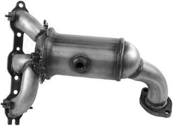 2010 Dodge Journey Exhaust Manifold with Integrated Catalytic Converter Rear Walker Exhaust 16628 image 1 of 1