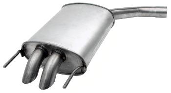 2010 Saab 9-3 Exhaust Muffler Assembly