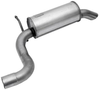 2009 Volkswagen Routan Exhaust Resonator and Pipe Assembly
