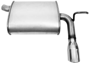 2010 Lincoln MKX Exhaust Muffler Assembly Right Walker Exhaust 52468 image 1 of 1