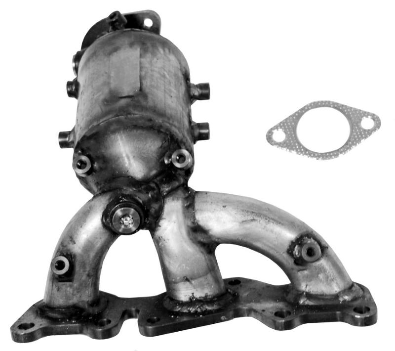 2009 Hyundai Santa Fe Exhaust Manifold with Integrated Catalytic Converter Front Right Walker Exhaust 16497 image 1 of 1