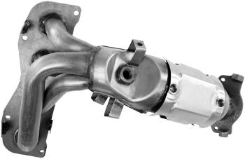 2005 Scion TC Exhaust Manifold with Integrated Catalytic Converter