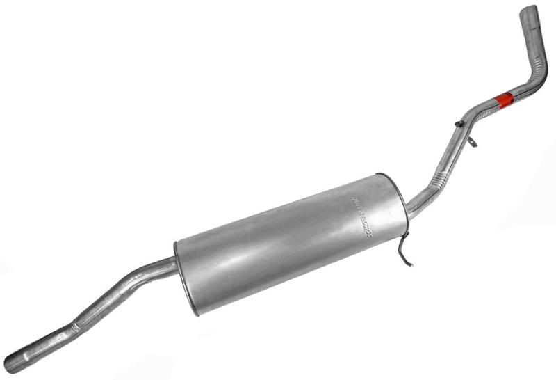 2004 Nissan Frontier Exhaust Muffler Assembly Walker Exhaust 48355 image 1 of 1
