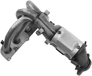 2007 Scion TC Exhaust Manifold with Integrated Catalytic Converter
