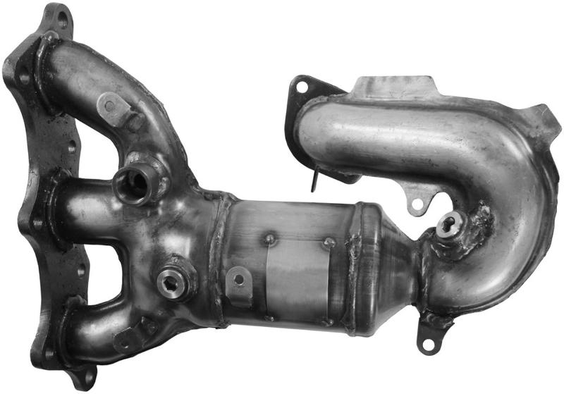 2004 Mitsubishi Galant Exhaust Manifold with Integrated Catalytic Converter Rear Walker Exhaust 16561 image 1 of 1