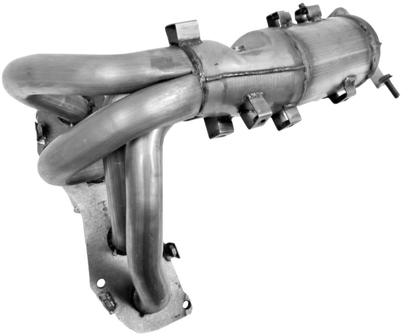 2008 Toyota Solara Exhaust Manifold with Integrated Catalytic Converter Walker Exhaust 16498 image 1 of 1