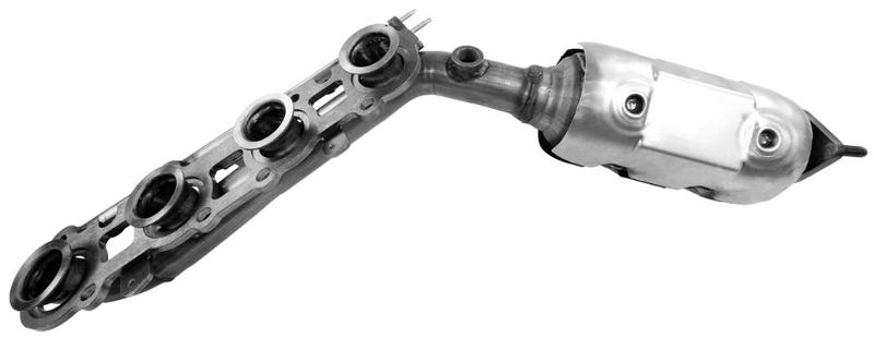 2009 Toyota 4Runner Exhaust Manifold with Integrated Catalytic Converter Right Walker Exhaust 16519 image 1 of 1