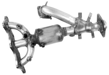 2010 Mitsubishi Endeavor Exhaust Manifold with Integrated Catalytic Converter Rear Walker Exhaust 16558 image 1 of 1