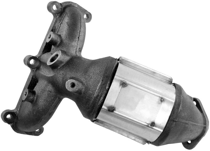 2009 Hyundai Tucson Exhaust Manifold with Integrated Catalytic Converter Front Walker Exhaust 16598 image 1 of 1