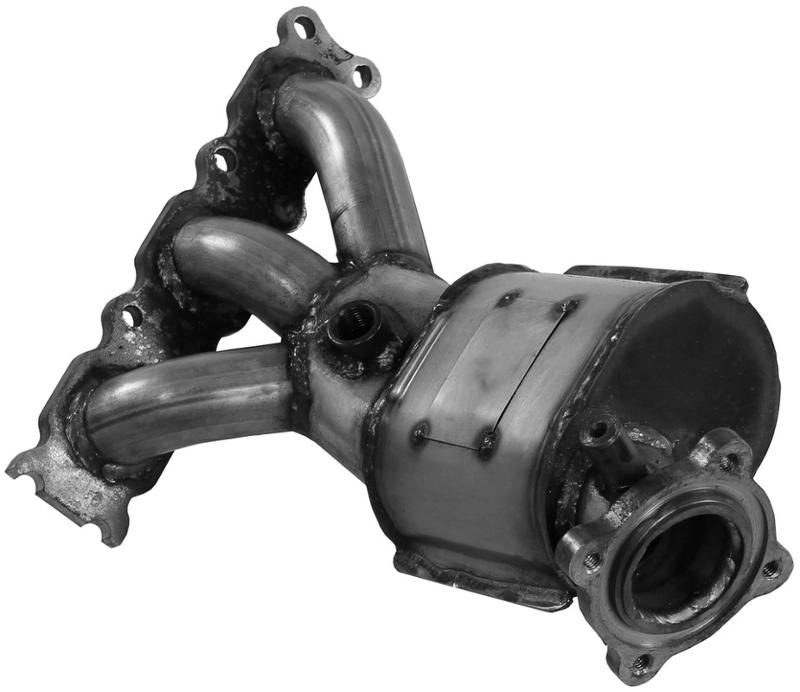 2009 Volvo XC90 Exhaust Manifold with Integrated Catalytic Converter Right Walker Exhaust 16664 image 1 of 1