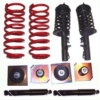 2002 Lincoln Continental Air Spring to Coil Spring Conversion Kit Front and Rear Westar CK7842WS image 1 of 1