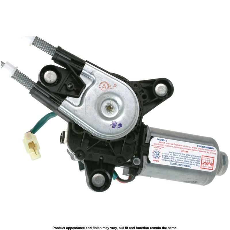 2001 Mazda 626 Power Window Motor and Regulator Assembly Rear Right A1 Cardone 471752R image 3 of 3