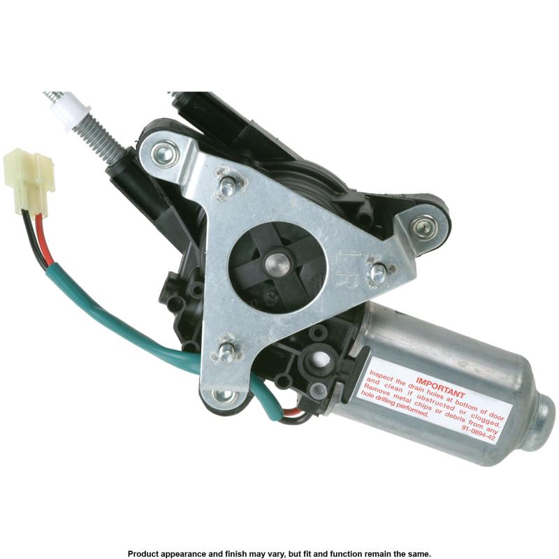 2001 Mazda 626 Power Window Motor and Regulator Assembly Rear Left A1 Cardone 471753R image 3 of 3