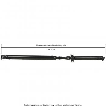 2009 Toyota Tacoma Drive Shaft Rear A1 Cardone 655012 image 2 of 4