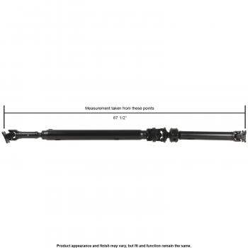 2006 Toyota Tundra Drive Shaft Rear A1 Cardone 655026 image 3 of 4
