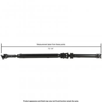 2001 Toyota Tacoma Drive Shaft Rear A1 Cardone 655027 image 2 of 4