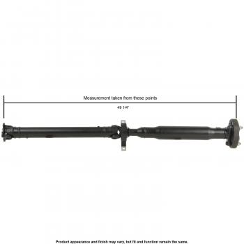 2009 BMW X3 Drive Shaft Rear A1 Cardone 657045 image 3 of 4