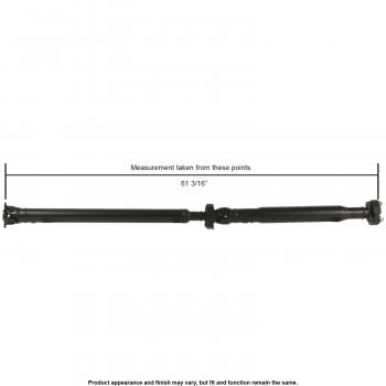 2005 BMW 325i Drive Shaft Rear A1 Cardone 657047 image 4 of 4