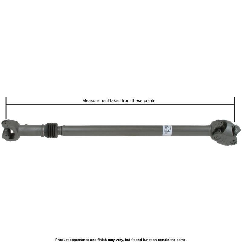 2001 Jeep Wrangler Drive Shaft Front A1 Cardone 659316 image 1 of 4