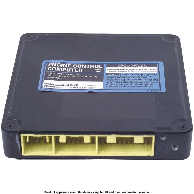 1985 Toyota Cressida Engine Control Module A1 Cardone 721040 image 3 of 3