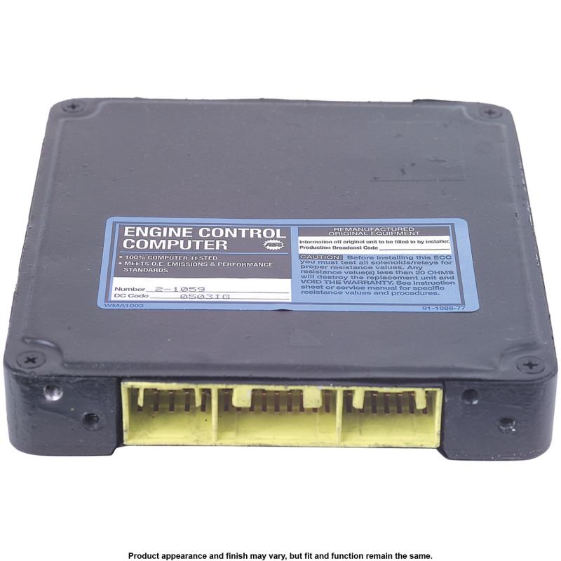 1988 Toyota Camry Engine Control Module A1 Cardone 721059 image 3 of 3