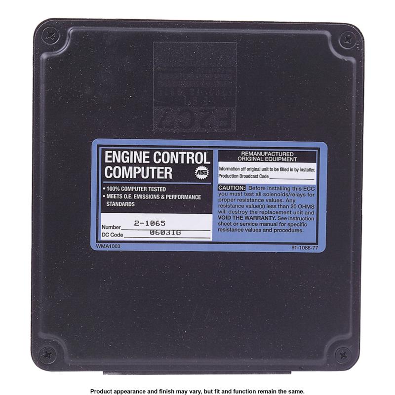 1990 Toyota Pickup Engine Control Module A1 Cardone 721065 image 1 of 3