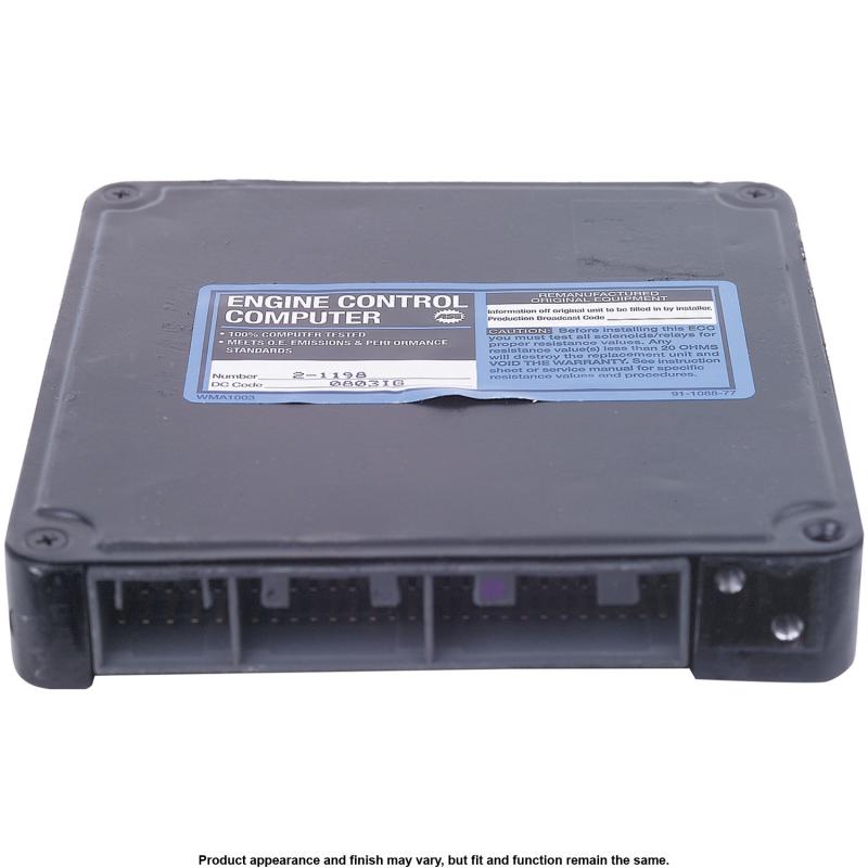1989 Toyota Pickup Engine Control Module A1 Cardone 721198 image 3 of 3