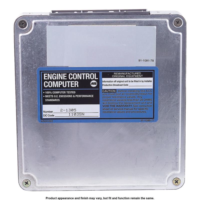 1990 Toyota Camry Engine Control Module A1 Cardone 721305 image 4 of 4