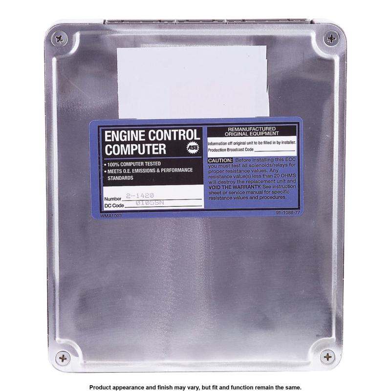 1994 Toyota Corolla Engine Control Module A1 Cardone 721420 image 3 of 4