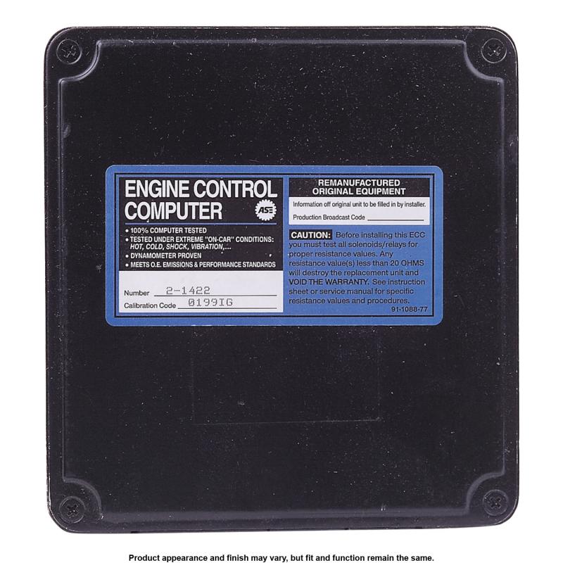 1994 Toyota Corolla Engine Control Module A1 Cardone 721422 image 3 of 3