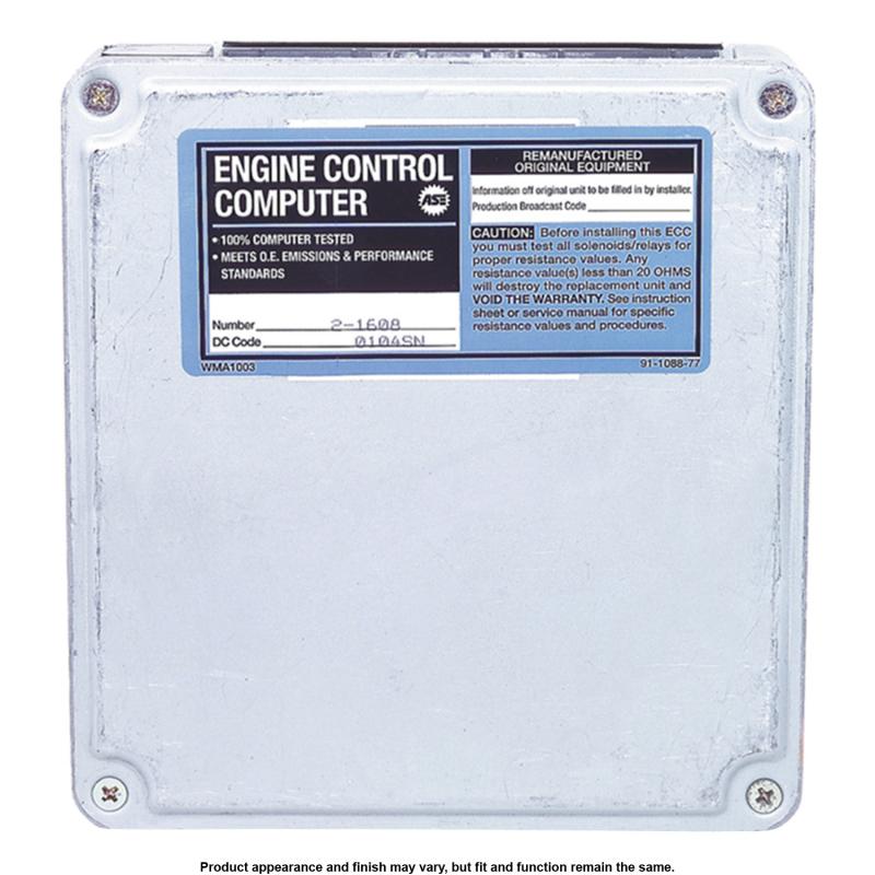 1995 Toyota Pickup Engine Control Module A1 Cardone 721608 image 2 of 3